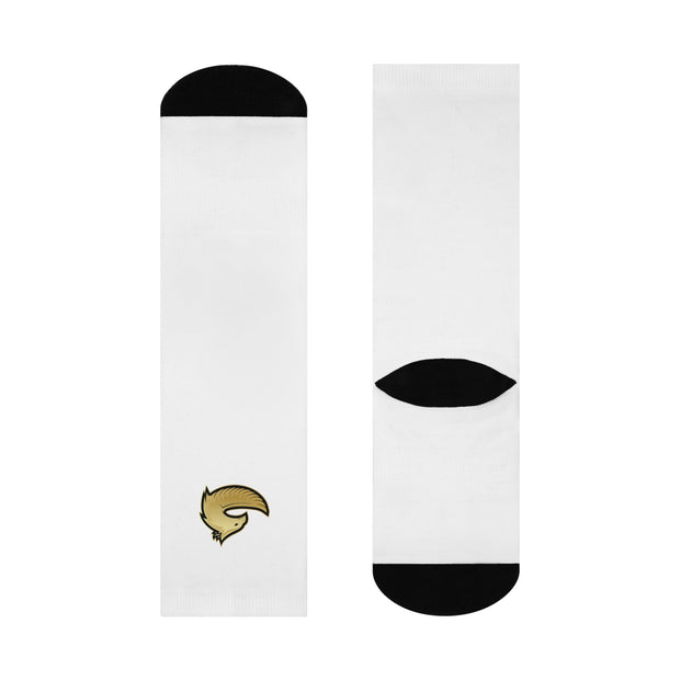 CVC Performance Cushioned Crew Socks - White